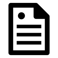 Dibujo de documento con texto e imagen